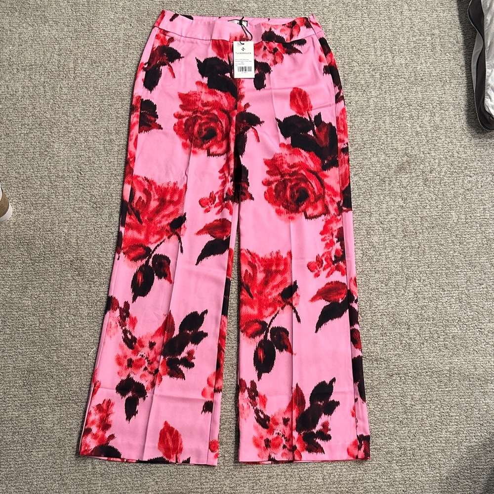 Tuckernuck Pink and Red Patterned Pants